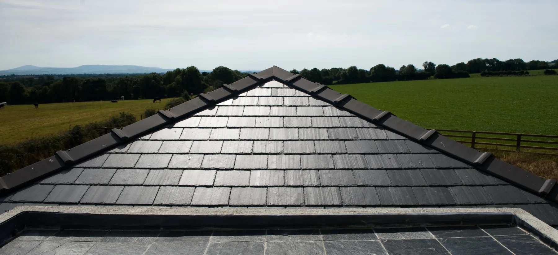 Leon quality slate with longitudinal grain