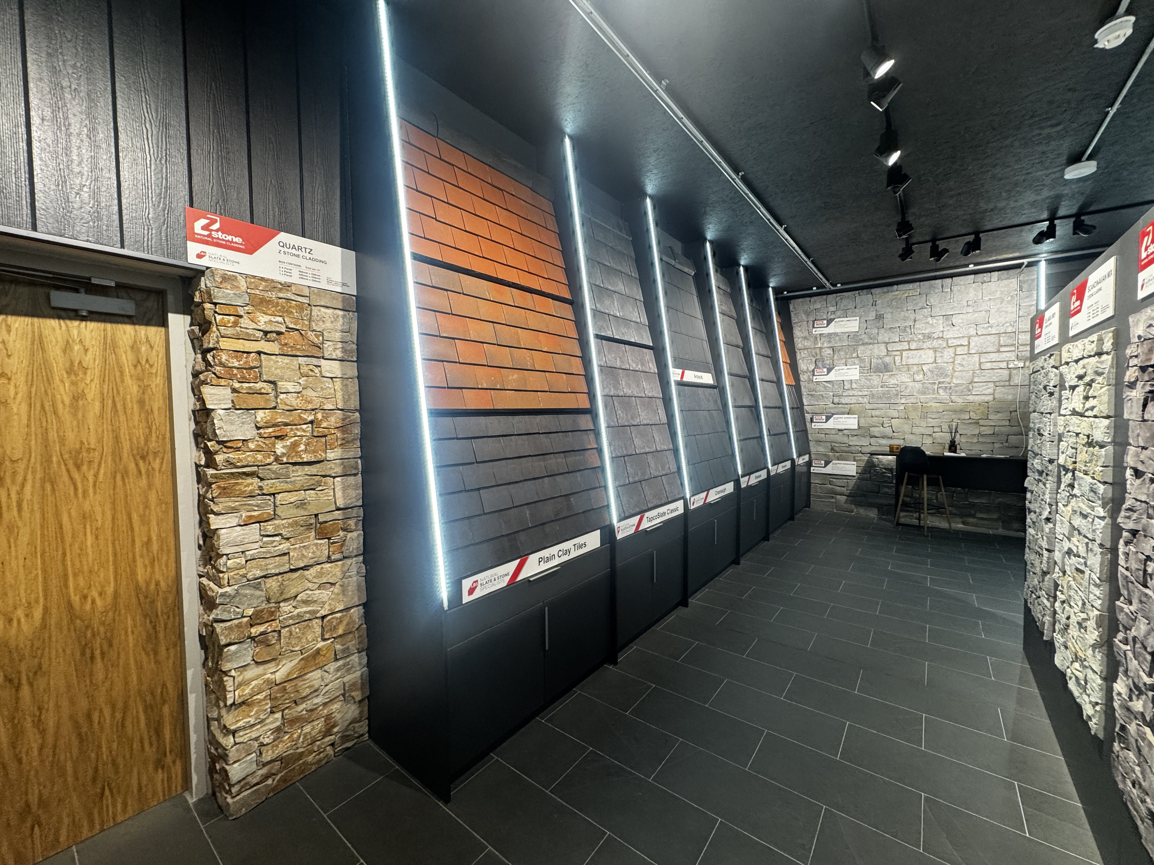 LBS Kildare Natural Slate Cladding Showroom Ireland4