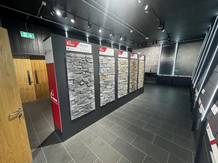 LBS Kildare Natural Slate Cladding Showroom Ireland2
